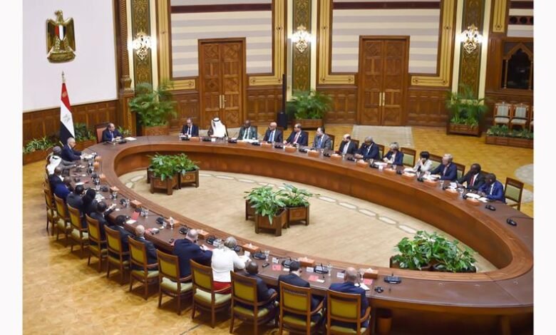 السيسي يحذر من المساس بحصة مصر من مياه النيل ويدعو لتعاون يحقق مصالح الجميع