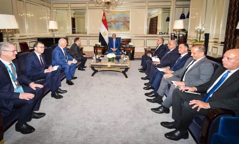 السيسي يستقبل مدير «روس أتوم» بموسكو ويؤكد أهمية الالتزام بجدول تنفيذ محطة الضبعة النووية
