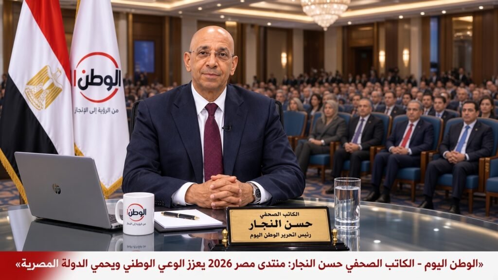 الكاتب الصحفي حسن النجار منتدى مصر 2026 يعزز الوعي الوطني ويحمي الدولة المصرية