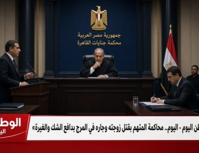 اليوم.. محاكمة المتهم بقتل زوجته وجاره في المرج بدافع الشك والغيرة