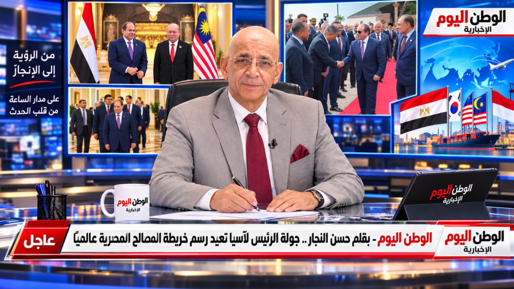 بقلم حسن النجار.. جولة الرئيس لآسيا تعيد رسم خريطة المصالح المصرية عالميًا