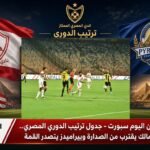 جدول ترتيب الدوري المصري.. الزمالك يقترب من الصدارة وبيراميدز يتصدر القمة