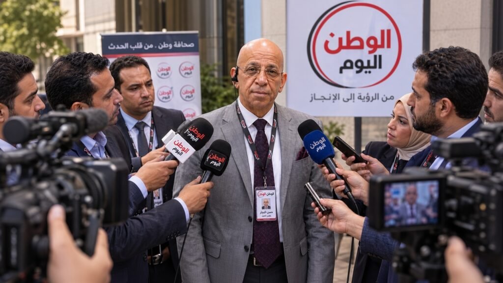 حسن النجار لؤسائل الاعلام من العلمين