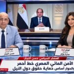 حسن النجار، الأمن المائي المصري، نهر النيل، أسبوع القاهرة للمياه.