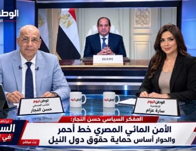 حسن النجار، الأمن المائي المصري، نهر النيل، أسبوع القاهرة للمياه.
