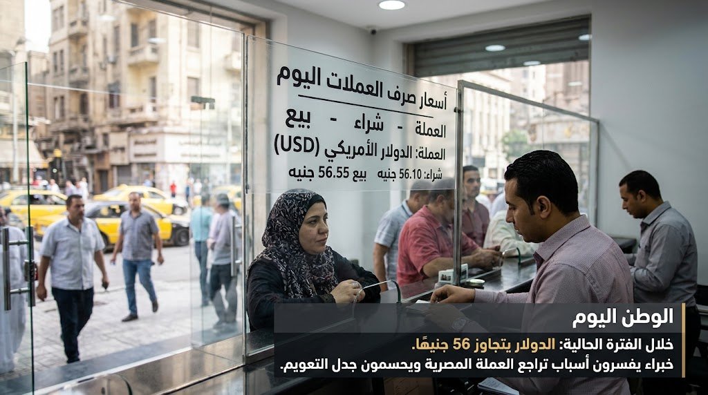 خلال الفترة الحالية الدولار يتجاوز 56 جنيهًا.. خبراء يفسرون أسباب تراجع العملة المصرية ويحسمون جدل التعويم