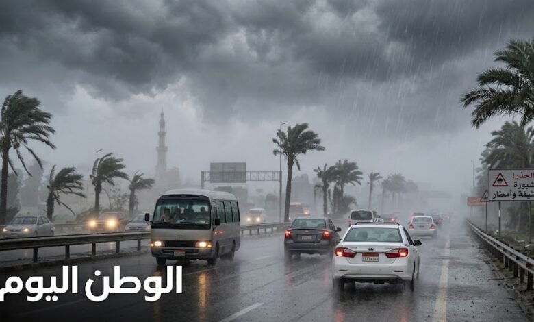 طقس اليوم الخميس.. شبورة كثيفة وأمطار ورياح تحذّر منها الأرصاد الجوية