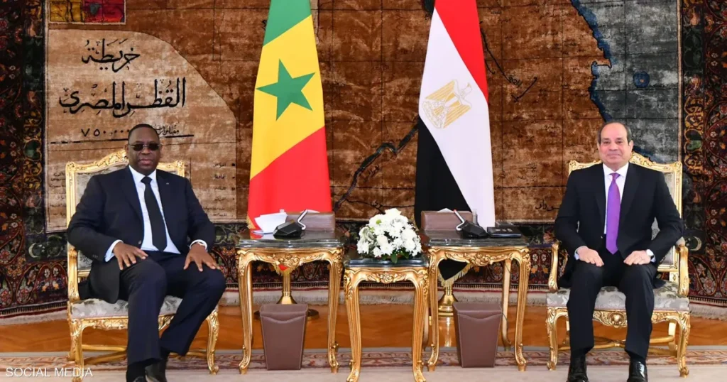عاجل - الرئيس السيسي يستقبل رئيس السنغال بالعلمين