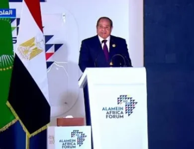 كلمة الرئيس السيسي بمنتدى «العلمين – أفريقيا للأعمال» تضع خارطة طريق للتنمية بالقارة
